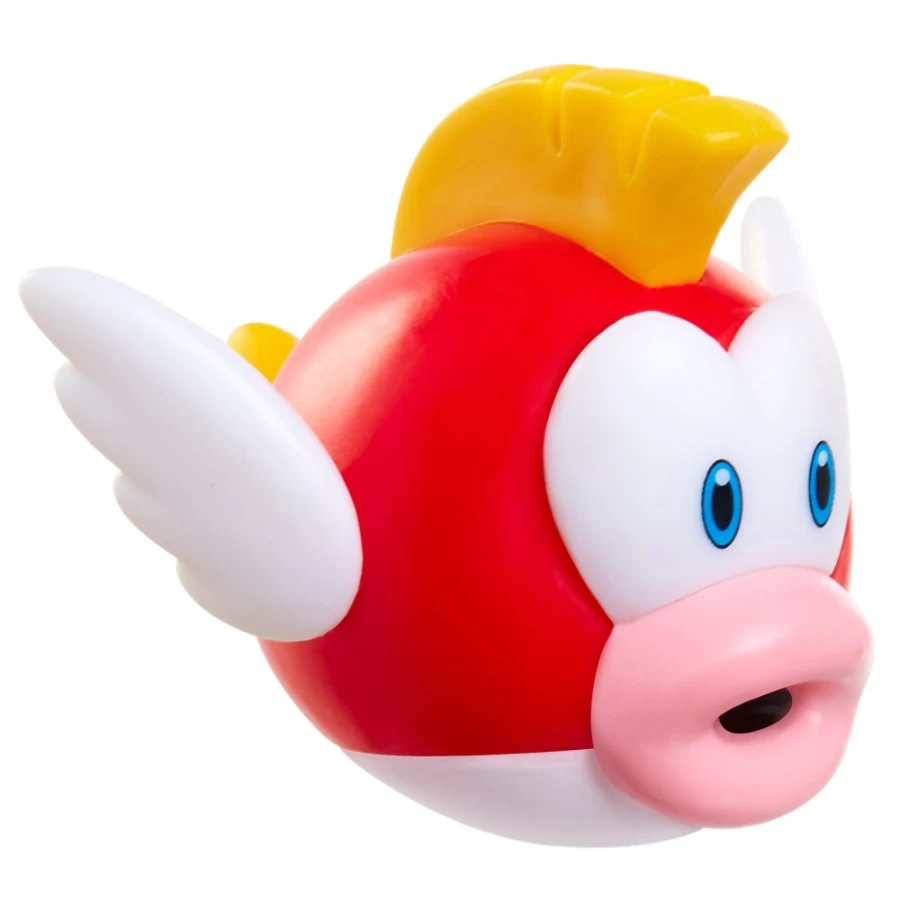 Super Mario Cheep Cheep 2.5-Inch Articulated Action Figure – Collectible Toy for Fans