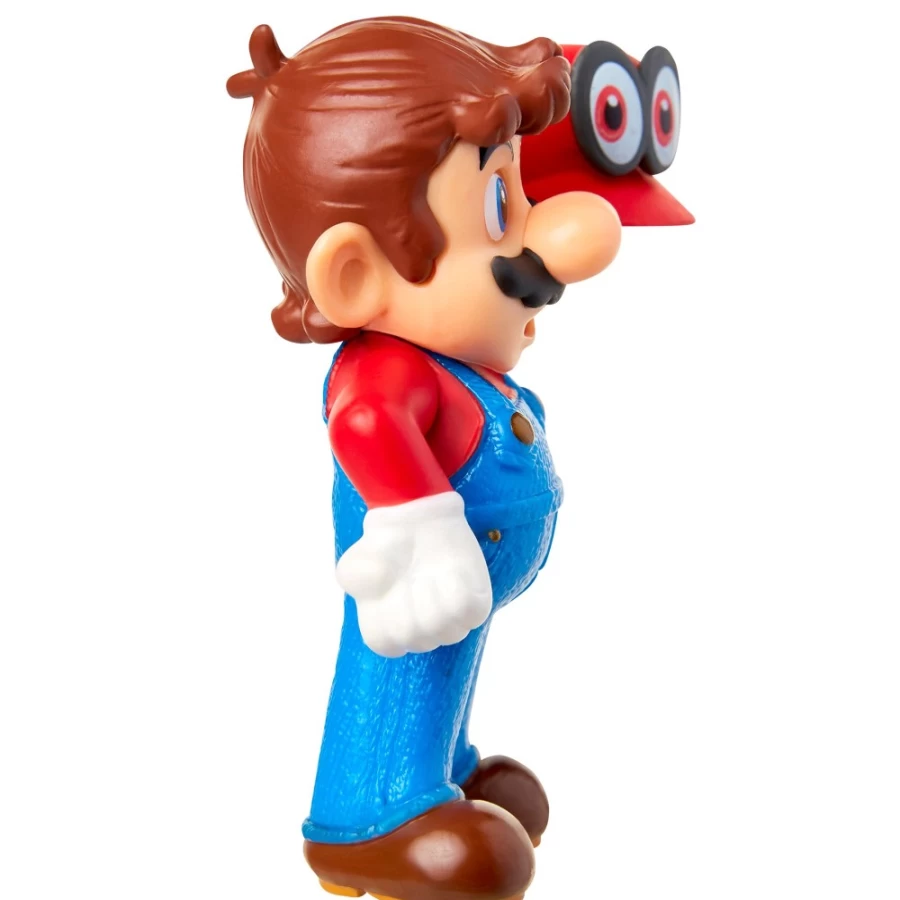 Super Mario Articulated 2.5-Inch Action Figure – Cappy Collectible Character