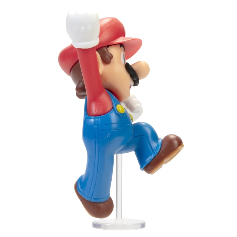 Super Mario Articulated Jumping Action Figure - 2.5-Inch Posable Collectible Toy