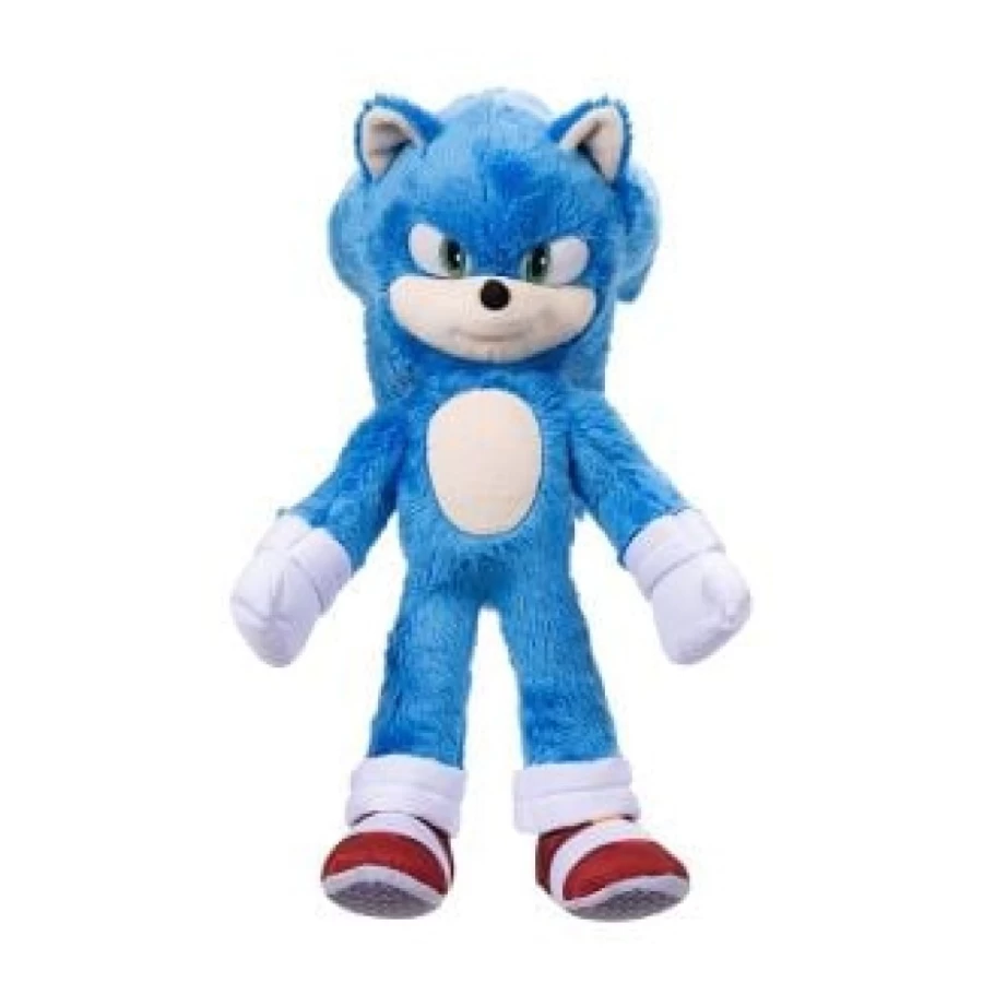 Sonic-2 Official 13 Inch Sonic the Hedgehog Plush Toy - Soft Stuffed Animal Collectible