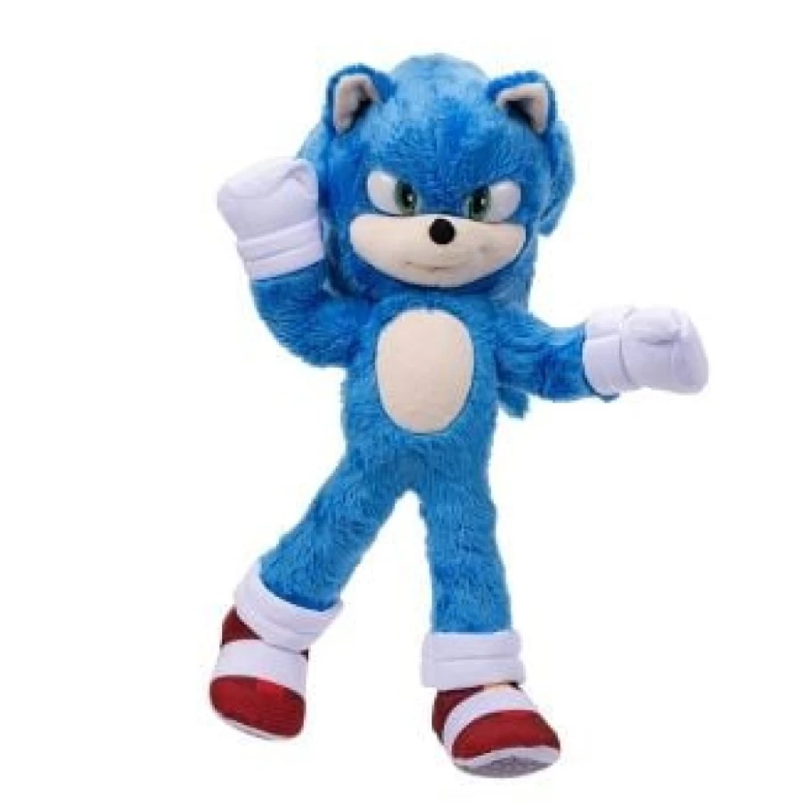 Sonic-2 Official 13 Inch Sonic the Hedgehog Plush Toy - Soft Stuffed Animal Collectible