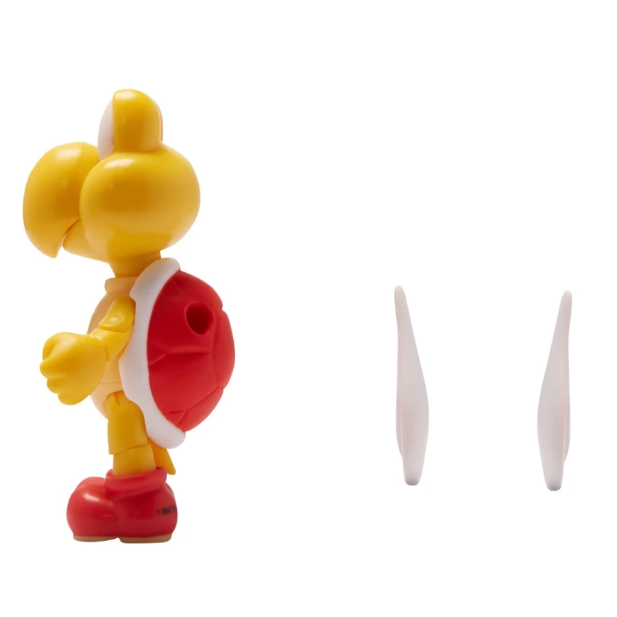 Super Mario Red Koopa Troopa with Wings 4-Inch Poseable Action Figure