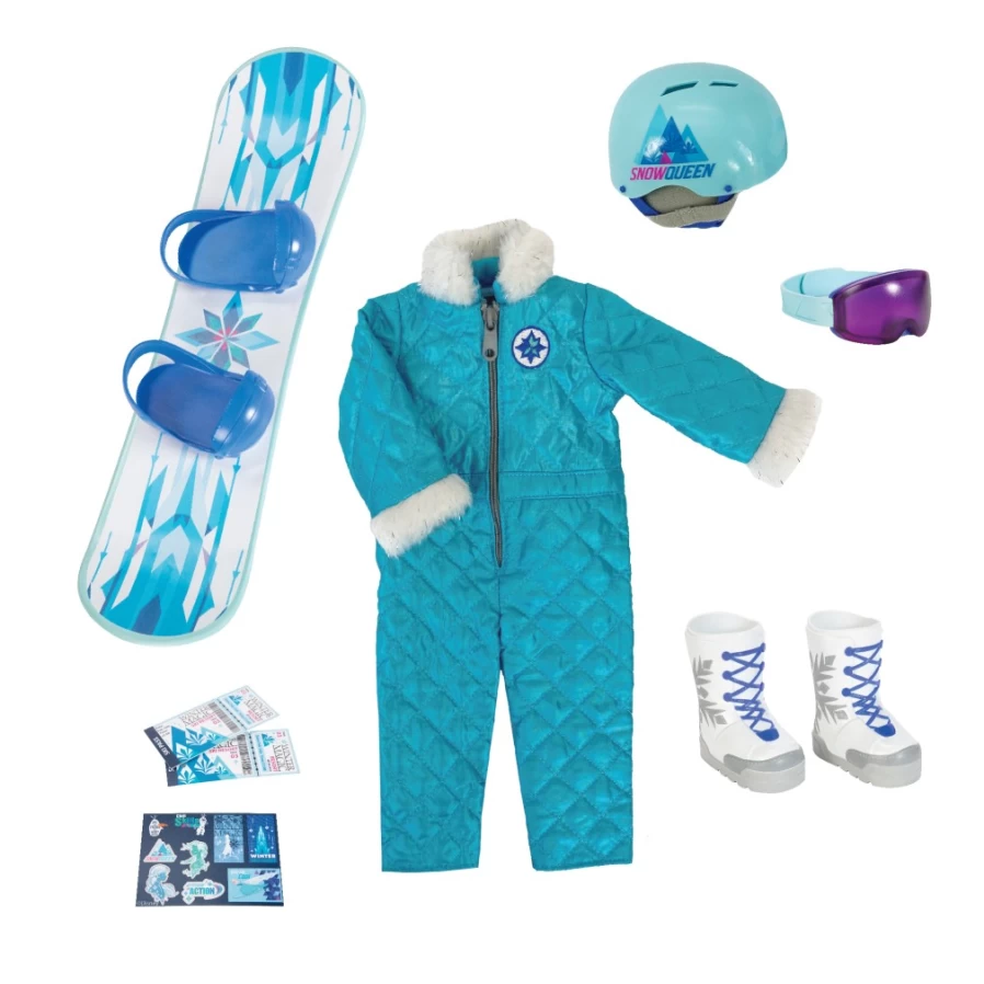 "Ily-4ever 18-Inch Elsa-Inspired Deluxe Fashion Doll with Accessory Pack | Frozen-Themed Play Set"