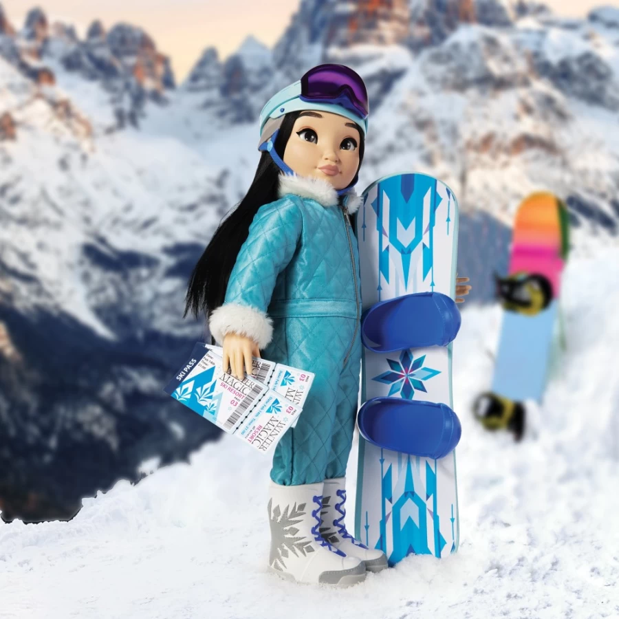"Ily-4ever 18-Inch Elsa-Inspired Deluxe Fashion Doll with Accessory Pack | Frozen-Themed Play Set"